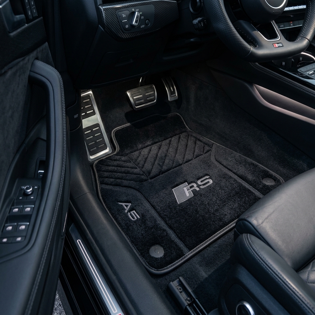 Custom sleek car rug mat